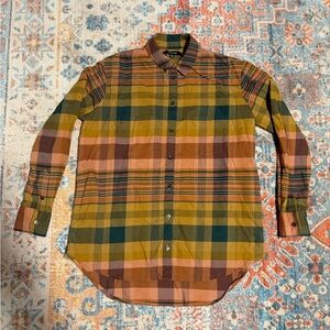 Madewell flannel Sunday shirt in seconda plaid